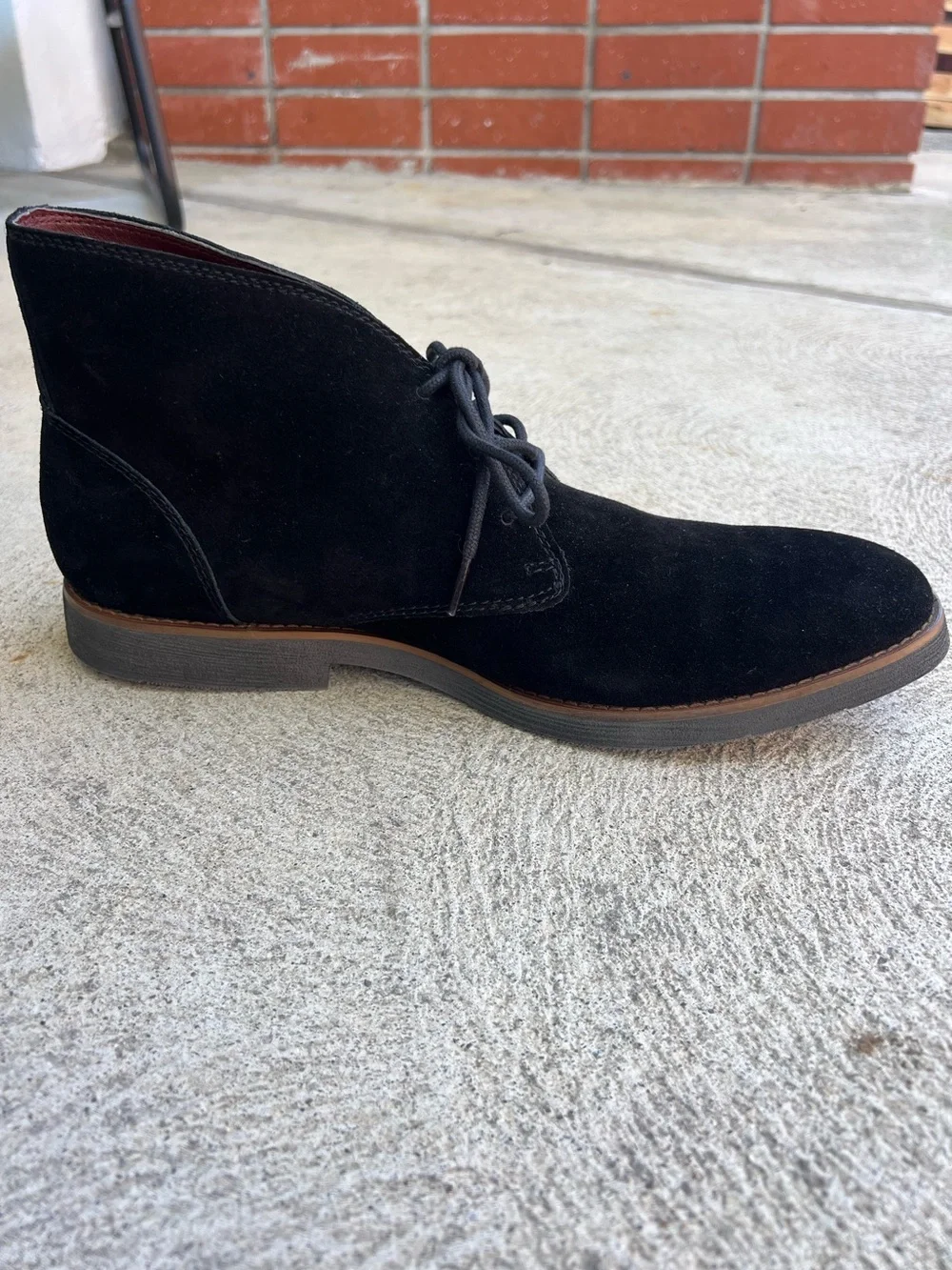 BUKS by Walk-Over Wallen Black Suede Chukka Boots Men’s 13M – Never Worn